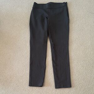 Charcoal gray riding pant style